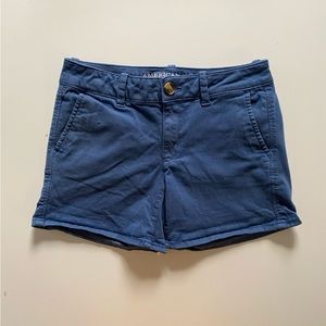 Y2K American Eagle Blue Shorts